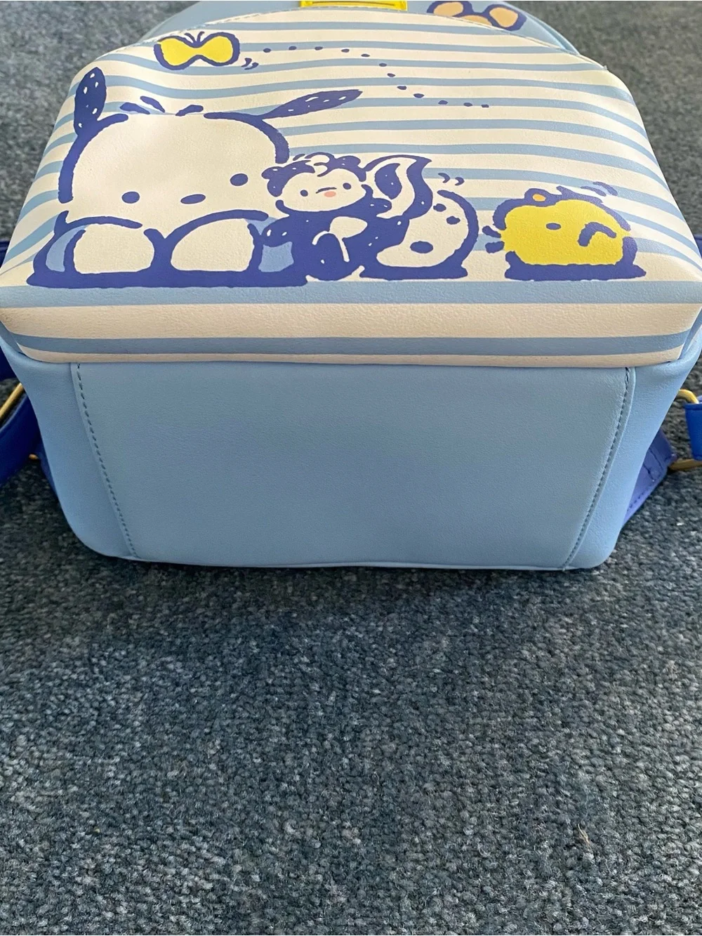 Loungefly Sanrio Pochacco & Friends Stripe Mini Backpack